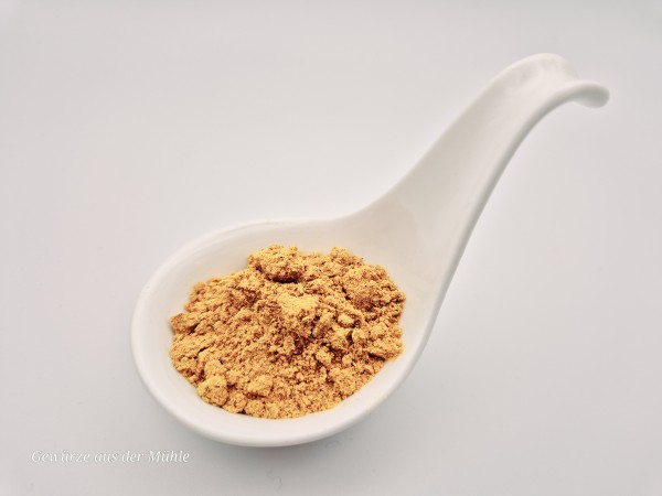 Senfkörner, gelb, gemahlen